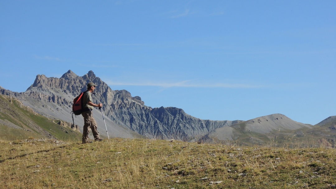 Hiking at Col de la Colombière