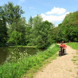 Horgásztó az Apátkúti-völgyben