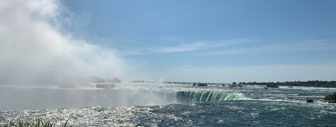 Behind the Niagara Falls